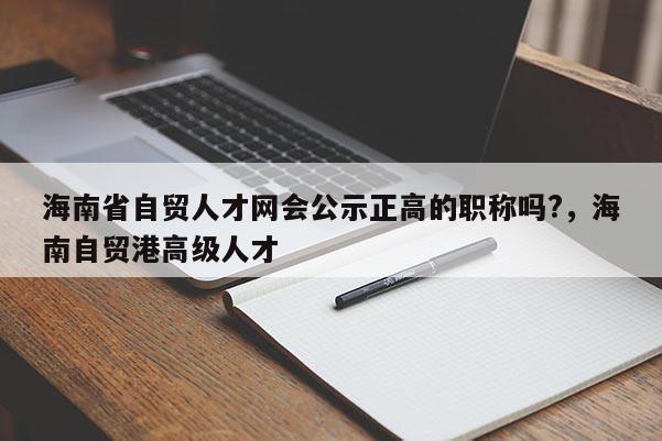 海南省自贸人才网会公示正高的职称吗?，海南自贸港高级人才