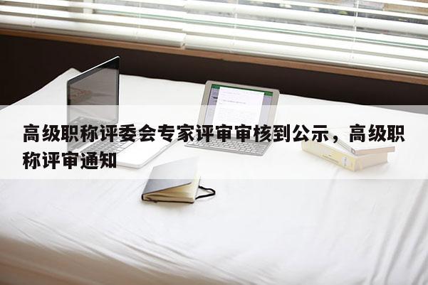 高级职称评委会专家评审审核到公示，高级职称评审通知